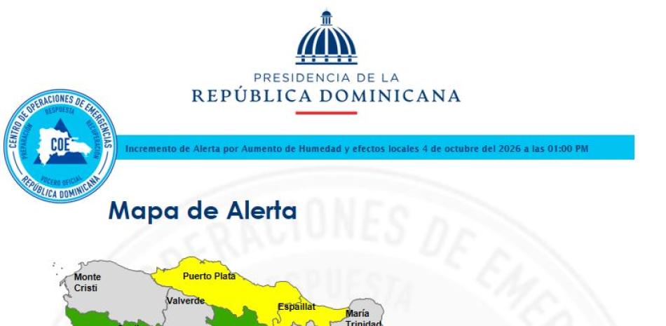 COE issues yellow alerts for three provinces and green alerts for thirteen